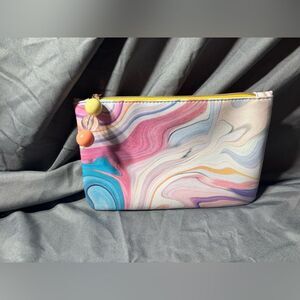Watercolor Style Ipsy Cosmetics Bag See Pics for Measurements